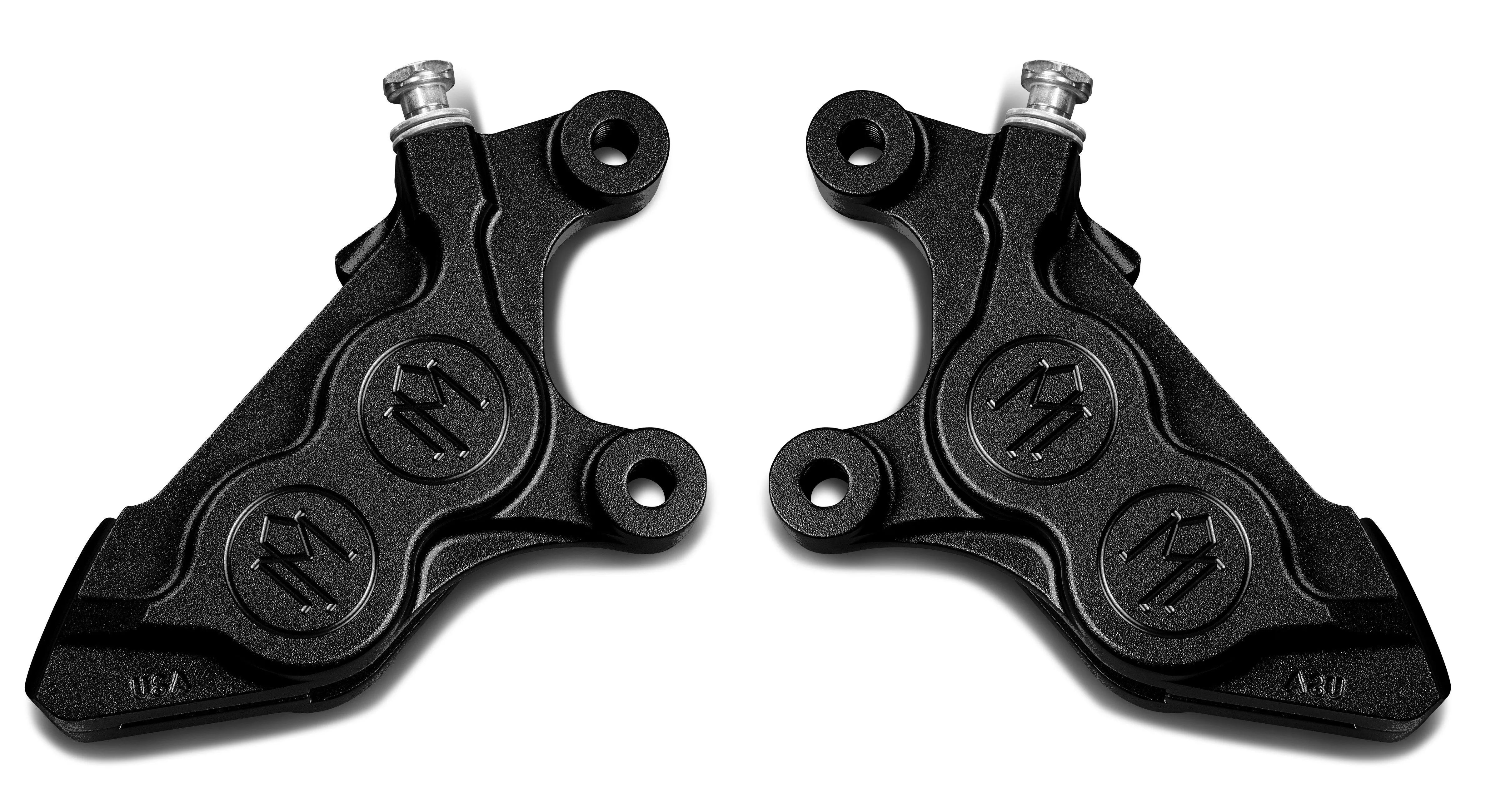 Performance Machine Black Ops 4 Piston Front Left Right Calipers Harley M8 17-Up