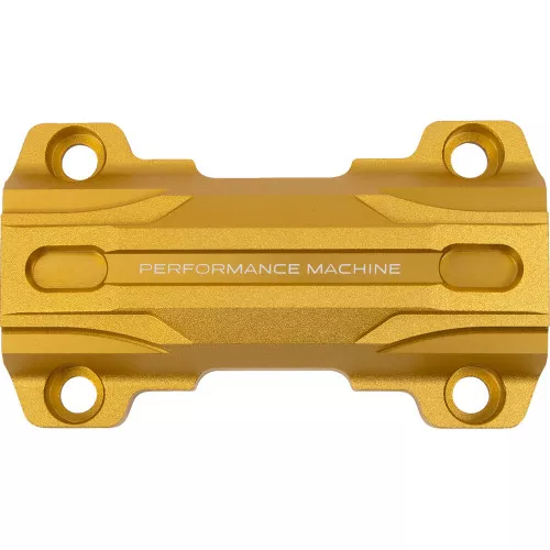 Performance Machine Gauge Relocation Top Clamp - Gold Ops