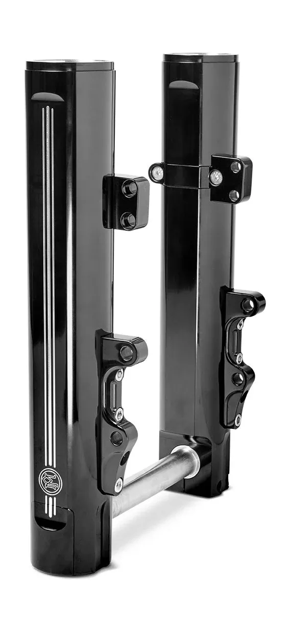 Performance Machine Lower Legs Dual Disc Contrast Cut Harley Dyna Softail 17-20