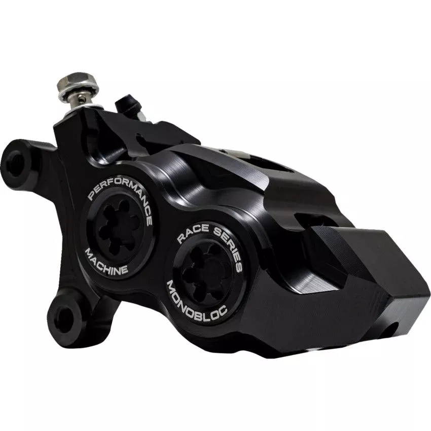 Performance Machine Race Series Front W/Bore Caps Monobloc Caliper Harley 06-24