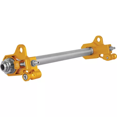 Performance Machine Rear Axle Adjuster Kit for 2009-2023 Harley Touring - Gold