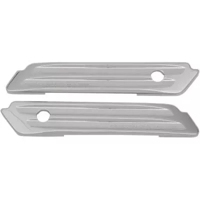 Performance Machine Saddlebag Hinge Covers Drive Chrome