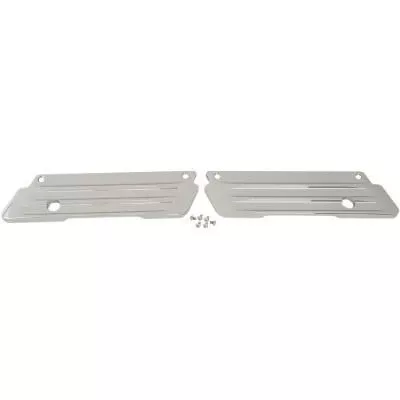 Performance Machine Saddlebag Latch Covers Drive Chrome