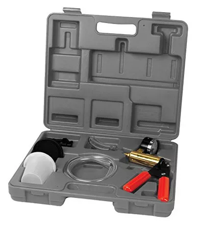 Performance Tool W89727 Automotive Vacuum Pump & Brake Bleeder Kit