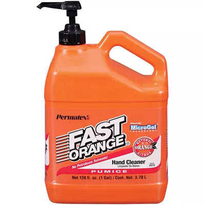 Permatex Fast Orange Cleaner W/Pump 1 Gallon