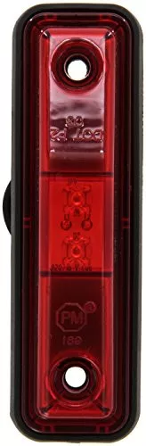 Peterson Manufacturing V169KR LED Multi-Function Light Red 4.06"x1.06"