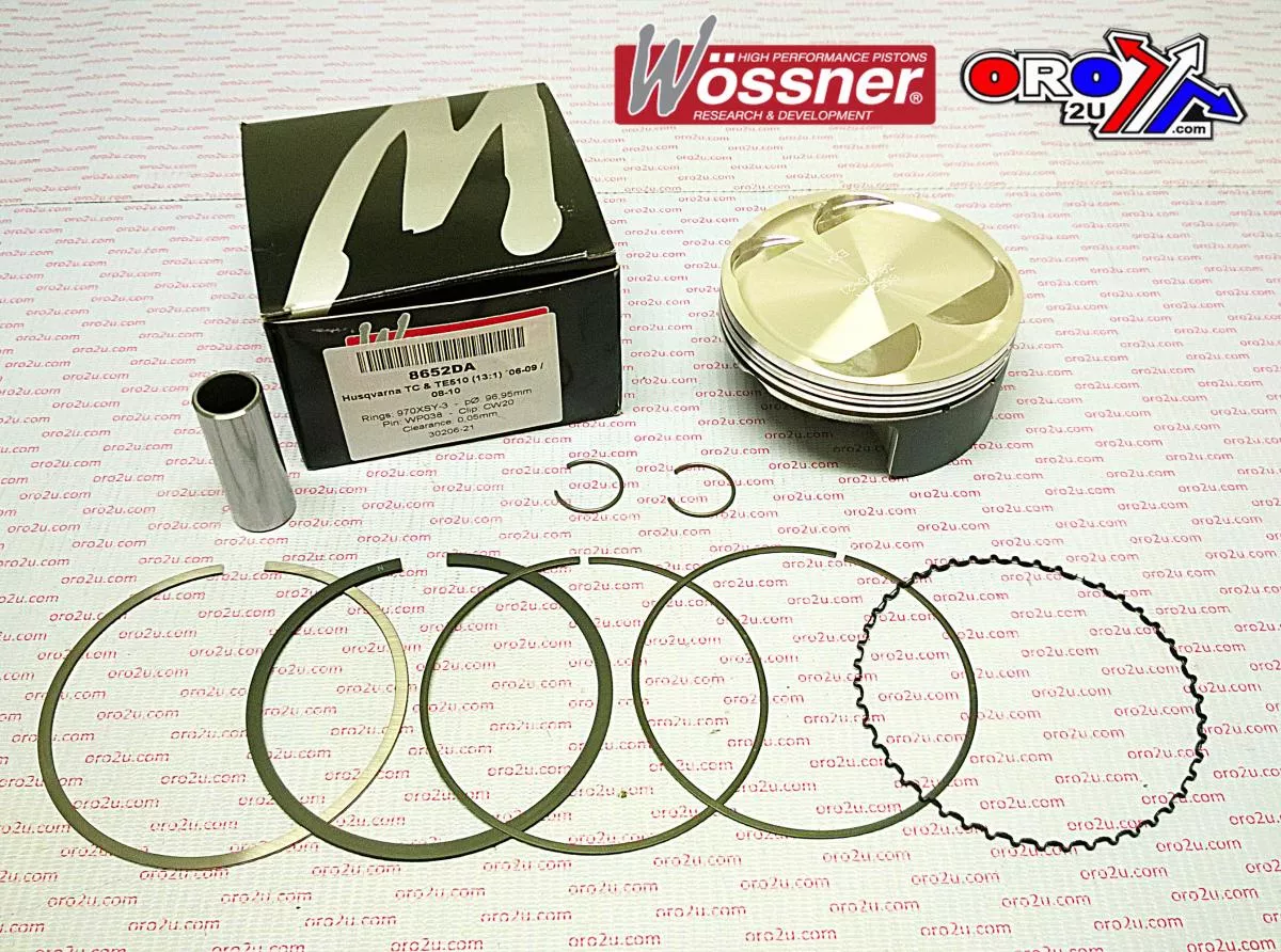 PISTON 04-10 TC TE 510 97.00, HUSQVARNA WOSSNER KIT 8652DB