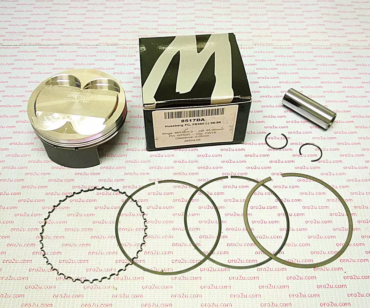 PISTON KIT HUSABERG 350 86.00m, FORGED WOSSNER 8517DB
