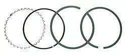 Piston Ring Set 4.030 Moly 1/16 1/16 3/16 J10008-4030-5