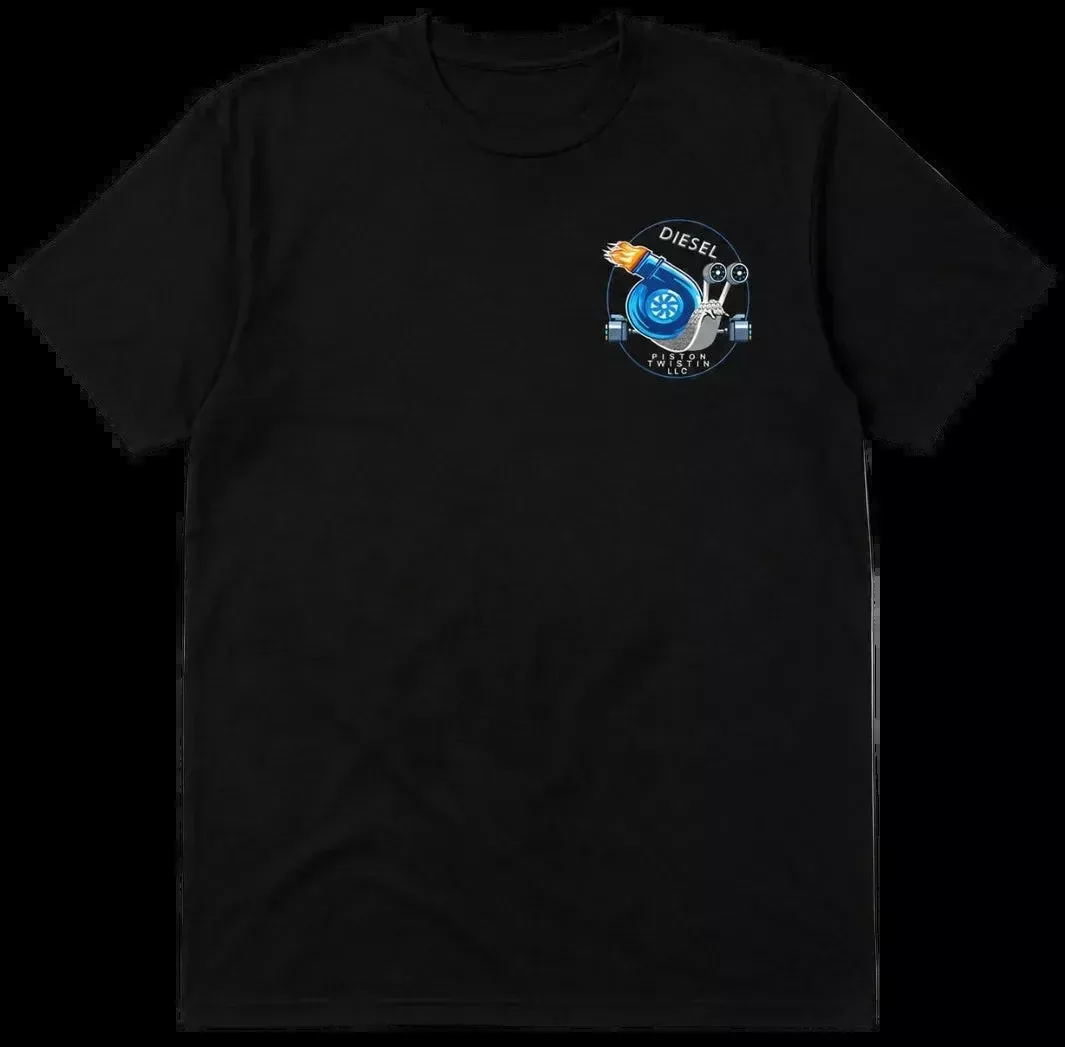 Piston Twistin Logo T-Shirt | Premium 100% Cotton Diesel Performance Tee