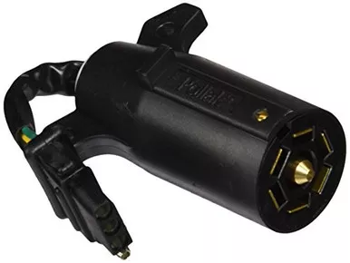 Pollak 12-743Ev 7Way Rv To 4Way Flat Flex Adpt