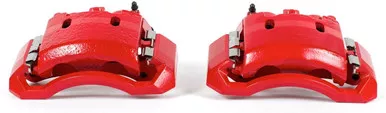 Power Stop S4890 Front Red Calipers Pair fits 2003-2008 Dodge Ram 1500 2500 3500