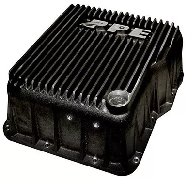 PPE Heavy-Duty Deep Aluminum Allison Transmission Pan, Black 128051020