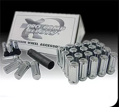 Pro Comp Alloys 16108OE Lug Nut Kit 14 x 2 Spline 8 Lug Open End