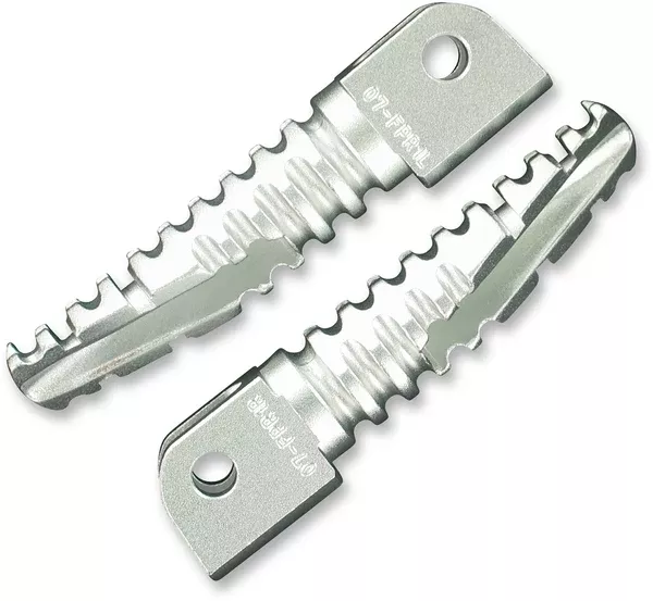 PSR Foot Pegs – Silver – Yamaha ’89-’25
