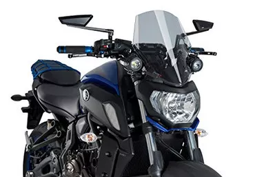 Puig 9667H Z-Racing Smoke Windscreen for Motorcycle