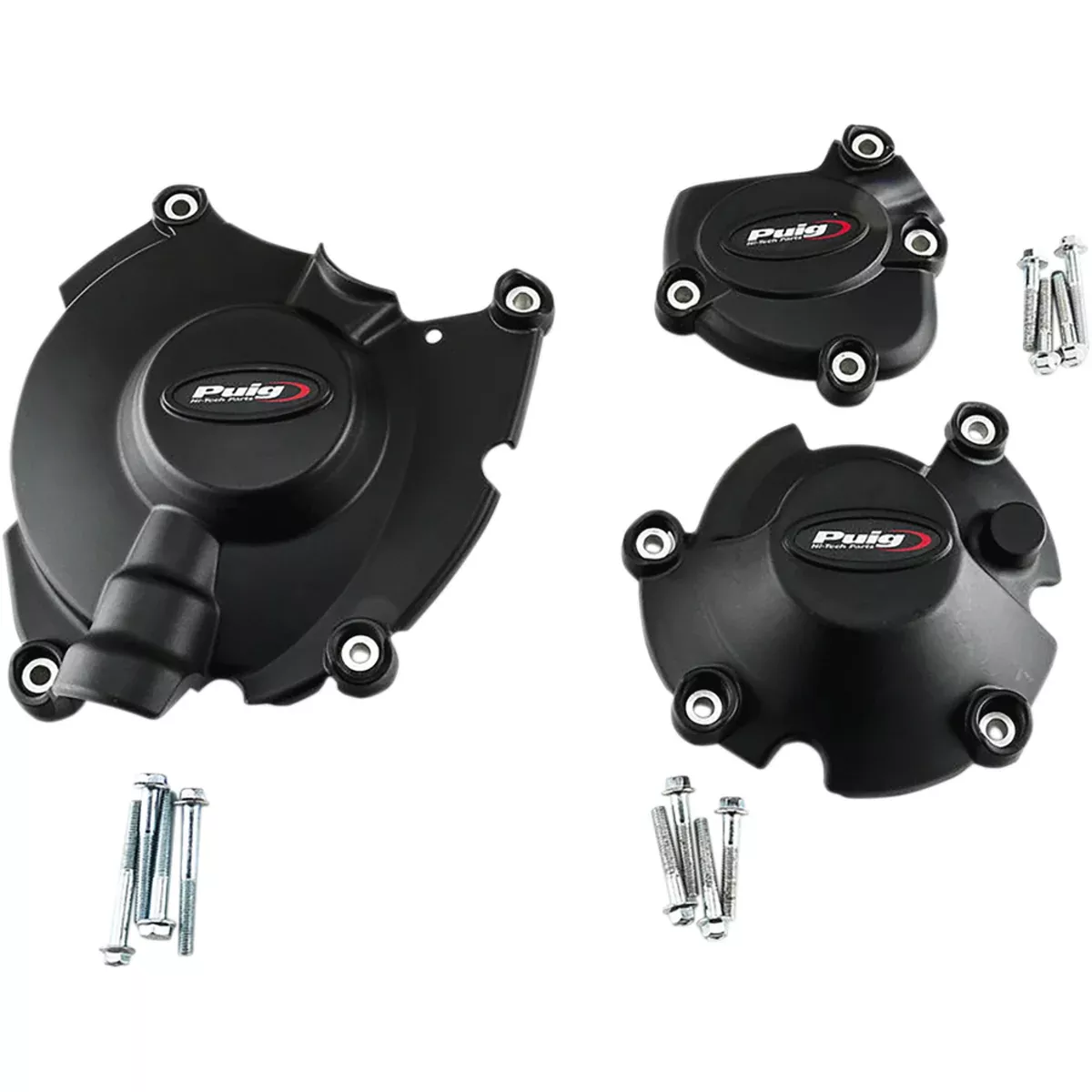 PUIG HI-TECH PARTS 0940-1880 20127N Engine Protective Cover Kit Engine Covers - Yamaha