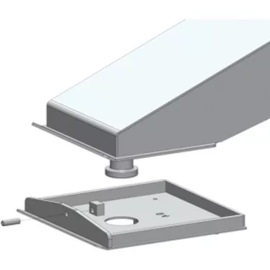 PullRite 331756 Quick Connect Capture Plate for Trailair Rota-Flex King Pin Box