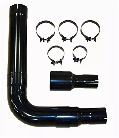 Pypes Performance Exhaust 5" Single Stack Kit-Black