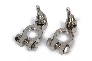 Quickcar Top Post Battery Terminl Nickel Plated 57-610
