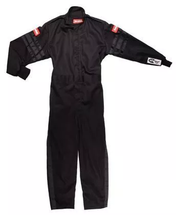 Racequip Black Suit Single Layer Kids X-Small Black Trim 1959991