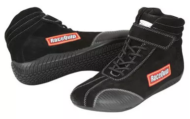 Racequip Shoe Ankletop Black Size 11 SFI 30500110