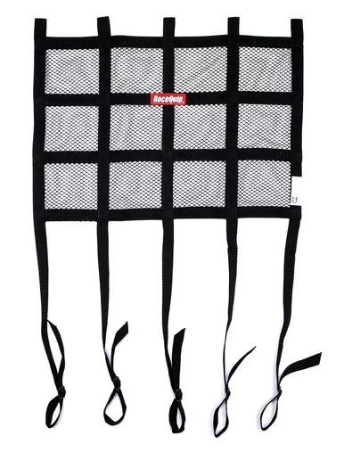 Racequip Window Net Mesh Black SFI Hybrid Adj. Strap 822001