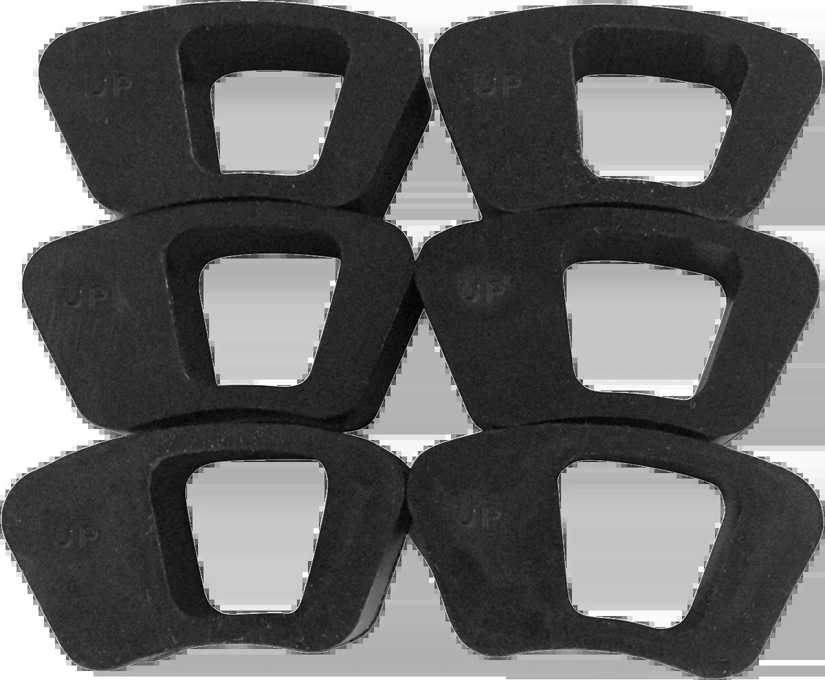 RC Components Black Rear Motorcycle Cush Drive Dampeners for Harley Davidson