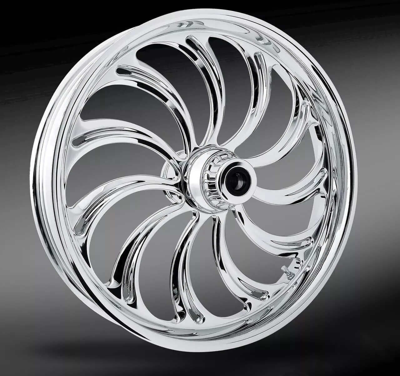 RC Components Calypso Chrome Wheel for Harley Davidson Models (Choose Options)