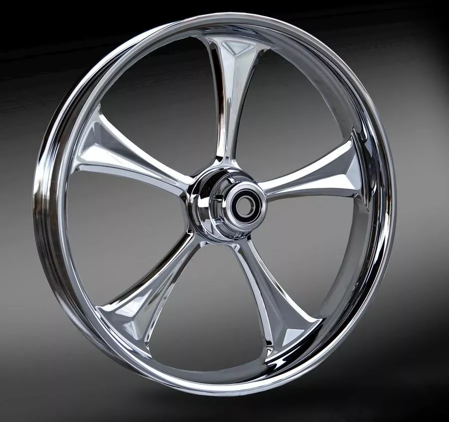 RC Components Clutch Chrome Wheel for Harley Davidson Models (Choose Options)