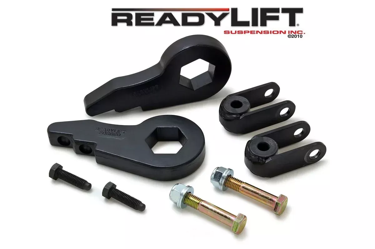 ReadyLift 2.5″ Leveling Kit 66-3000 fits 2002-2006 Cadillac Escalade, Escalade EXT / 2003-2006 Cadillac Escalade ESV / 2002-2006 Chevrolet Avalanche 1500, Suburban 1500, Tahoe