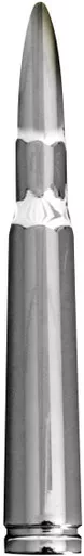 Recon 264ANT50CH .50 Cal Bullet Style Aluminum Antenna 5" Chrome