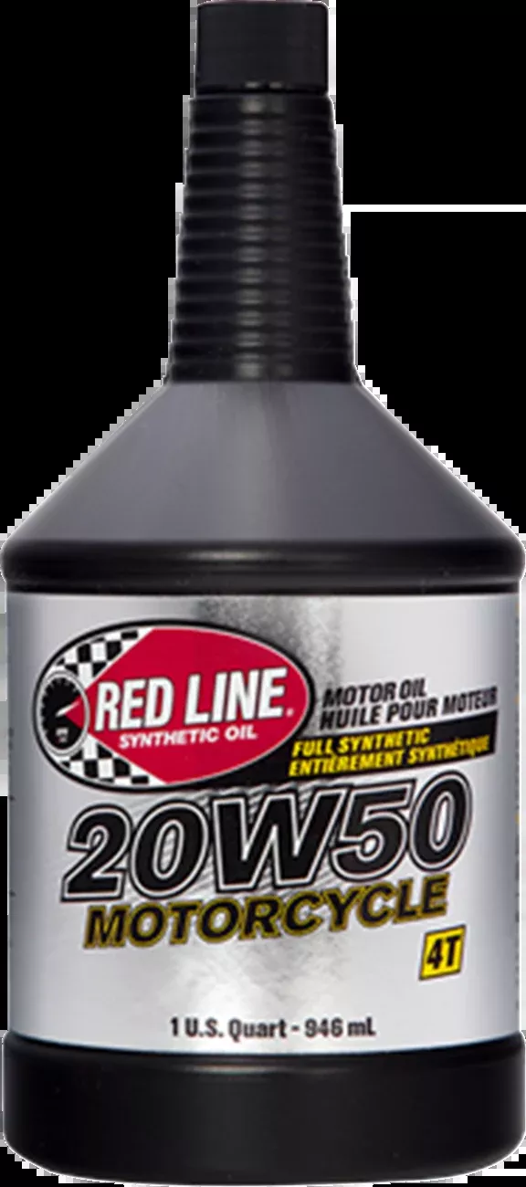 Red Line 1 Quart 20W-50 Synthetic Motor / Engine Oil for Harley Davidson