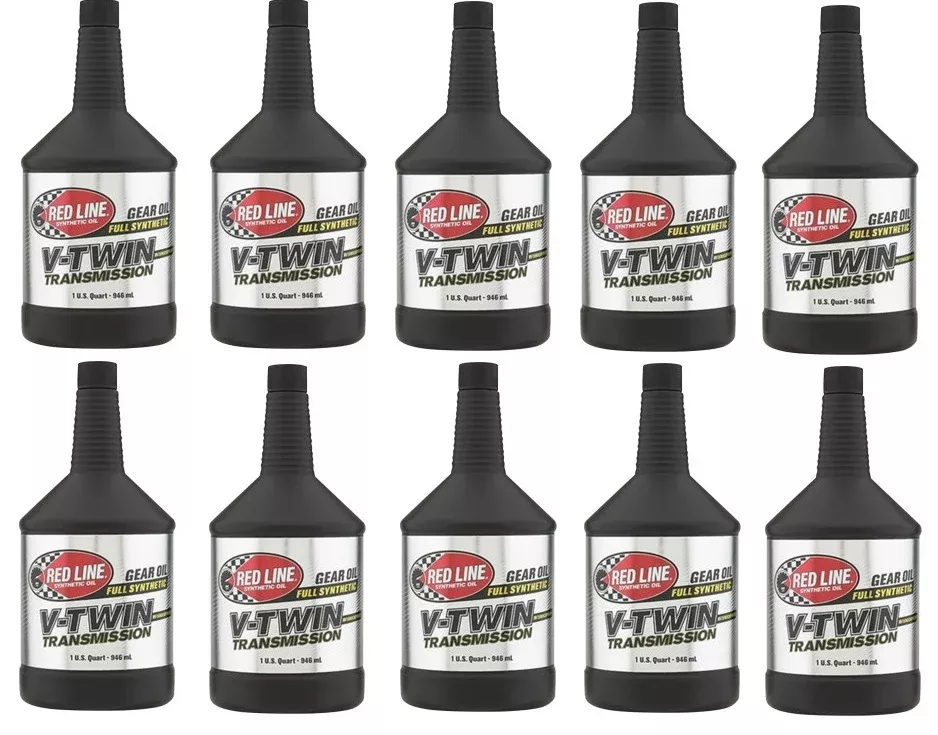 Red Line 10 Quarts Full Synthetic Transmission Oil for Harley Davidson