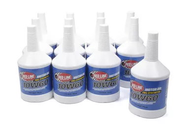 Redline 10w60 Motor Oil Case 12 X 1 Quart 11704 CASE/12