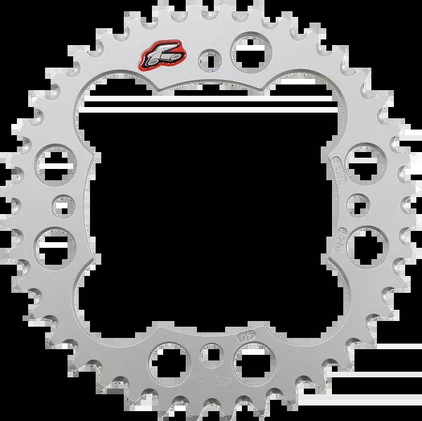 Renthal Rear Sprocket – Aluminum – 40 Tooth – Silver – Yamaha