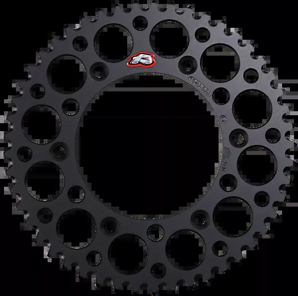 Renthal Rear Sprocket – Aluminum – 49 Tooth – Black – Honda