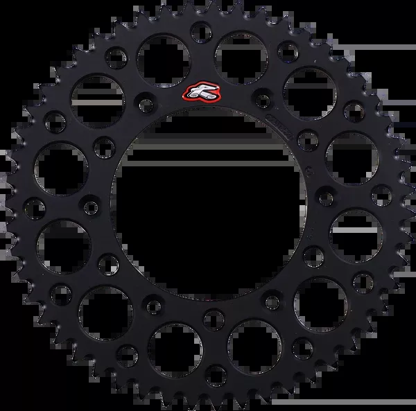 Renthal Rear Sprocket – Aluminum – 51 Tooth – Black
