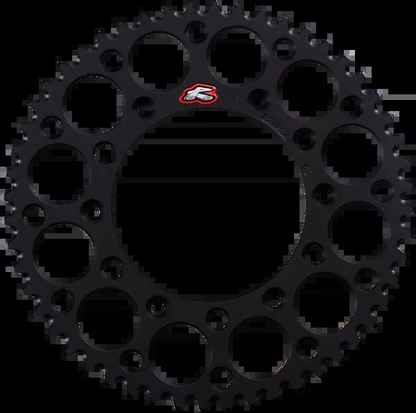 Renthal Rear Sprocket – Aluminum – 52 Tooth – Black