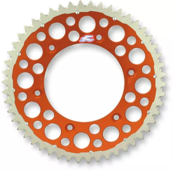 Renthal Twinring™ Rear Sprocket - 48 Tooth - Orange