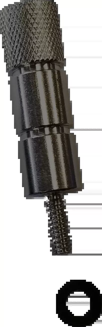 Rickrak Black 1/4-20 Stainless Steel EZ Extended Seat Bolt for Harley Models