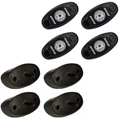 Rigid Industries 400213 Rock Light Kit - Red (4 Lights)