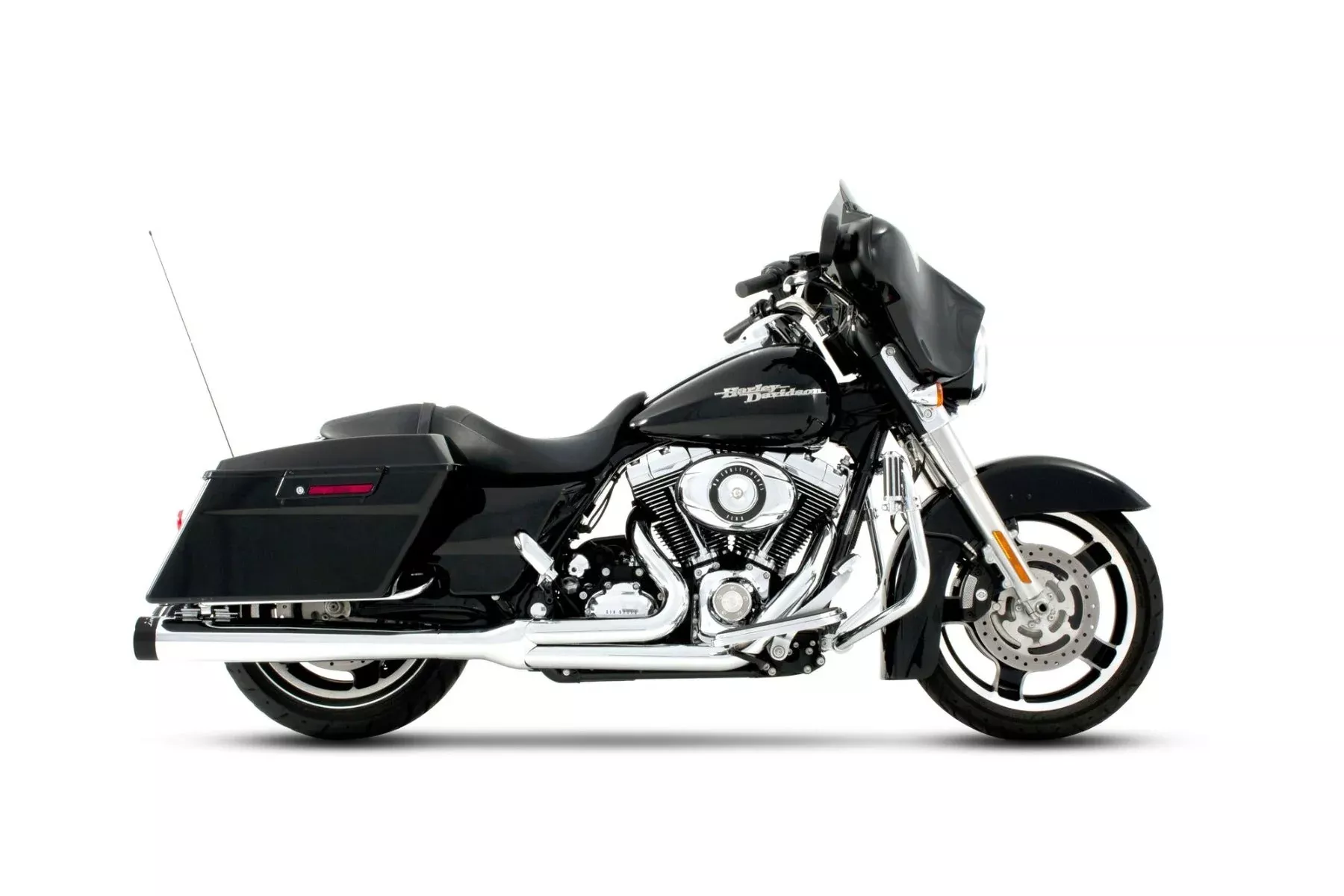 Rinehart 4" 2-into-1 System for 95-08 Harley Touring