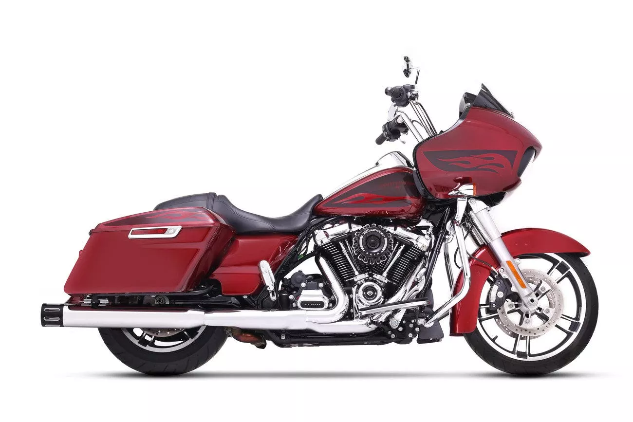 Rinehart 4" Slip-On Mufflers for 1995-2024 Harley Touring
