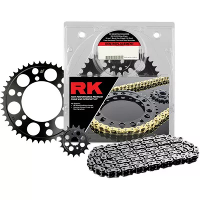 RK / Driven Yamaha YZF-R6 06-20 OEM Replacement Chain and Sprocket Kit