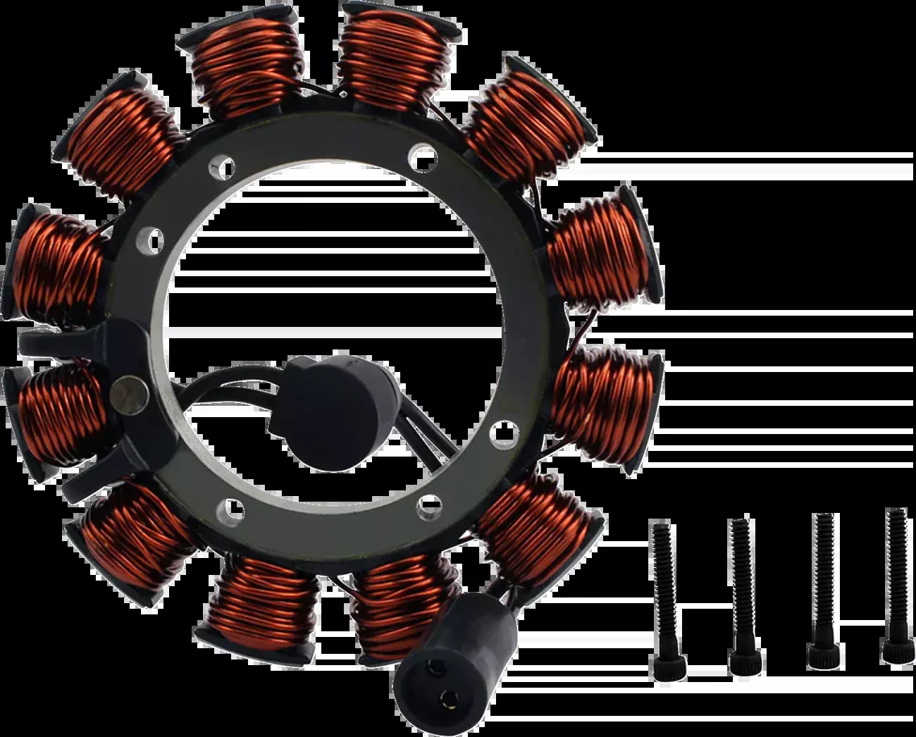 RM Replacement Stator for 1984-1990 Harley Davidson Sportster Roadster XLH1200