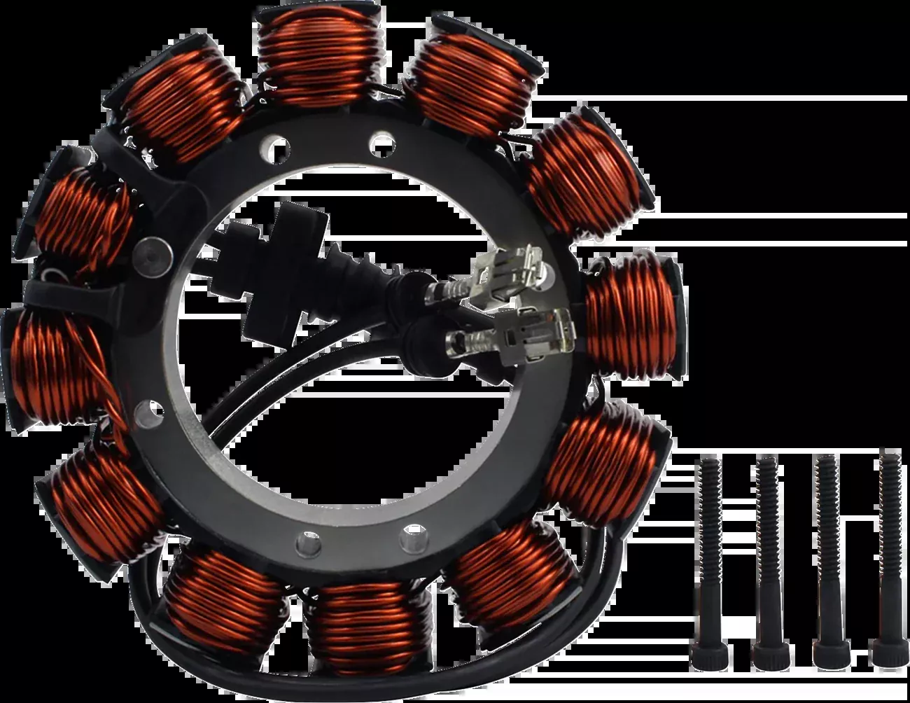 RM Replacement Stator for 1999-2000 Harley Davidson Touring FLTR FLHT FLHR FLHTCI