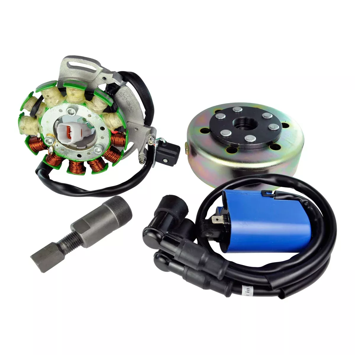 RMStator 100W Stator Kit With External Ignition Coil, Flywheel and Puller