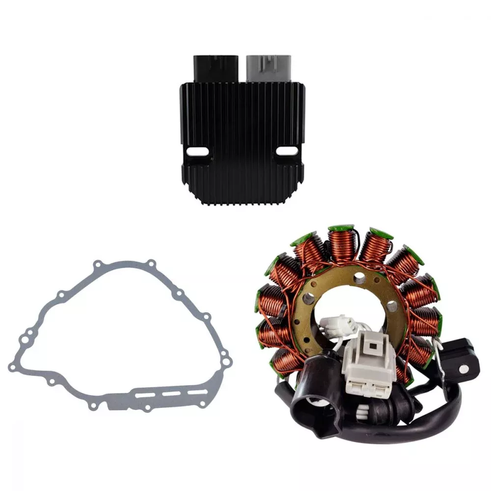 RMStator Stator Kit With Revolt Voltage Regulator Rectifier And Crankcase Cover Gasket