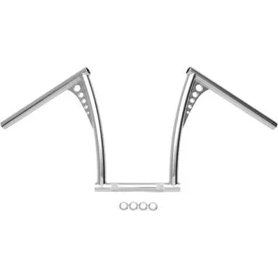 RSD 1″ Vintage Short Stack 12″ Handlebars, Chrome